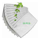 30 Filtros De Pm2.5 Para Adultos 5 Capas Papel De F