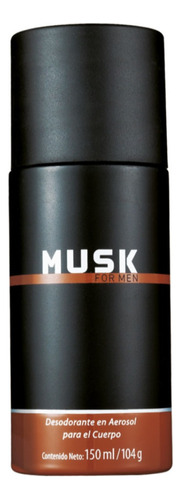 Desodorante Masculino Musk Avon 150ml 