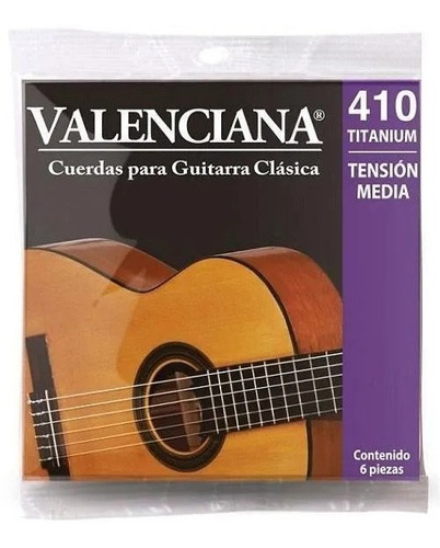 Juego Cuerdas Valenciana P/guitarra Acústica Vags-410t