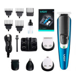 Maquina Corta Pelo Barba Vgr V-172 Grooming Kit 5 En 1 Usb