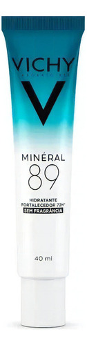 Hidratante Facial Minéral 89 Creme 40ml Vichy Momento De Apl