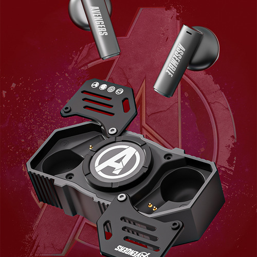 Auriculares Bluetooth 5.3 De Marvel Para Juegos De Música Co