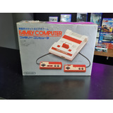 Nintendo Family Computer Orginal Raro Cor Branco E Vermelho