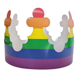 12 Coronas De Rey Arcoíris Fiesta Gay Pride Marcha Lgbt