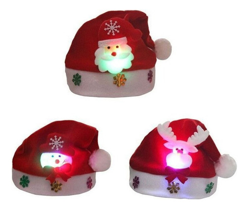 Adornos Navideños Regalos Infantiles Gorros Navideños 30 [u]