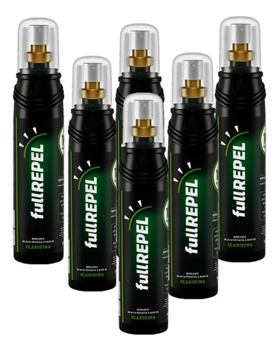 Fullrepel Repelente Adulto 100ml 6 Unidades