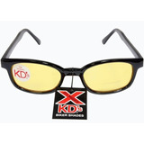 Lentes Kd's Yellow Matte Para Manejo Nocturno. (21112)