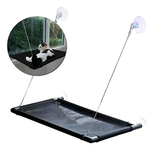 Hamaca Para Gatos Cama Mascota Colgante Ventana Xl Juguete