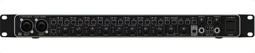 Interface Behringer U-phoria Umc1820 Preamp Midas Phantom Color Negro