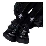 Gótico Dark Punk Lolita Mary Jane Zapatos Plataforma A