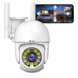 Ation® 3mp Cámara De Seguridad Alarma 1080p 360° Zoom Óptico