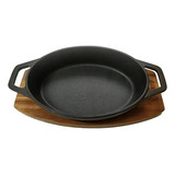 Cacerola Hierro Base Madera Acacia Iron Casserole Set Wayu 