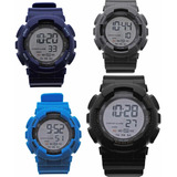 Reloj Digital Deportivo Sumergible Hombre Crono Alarma Lo038