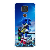 Capinha Compatível Motorola E7 Plus Sonic Azul