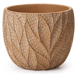 Vaso Cachepot Grande Cimento 15x17cm Decorativo Plantas Luxo