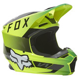 Casco Fox V1 Ece R22-05 Para Moto  Fluorecente 