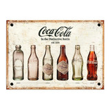 Cartel Chapa Vintage Retro Coca Cola Bebidas Givan