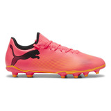 Botines Puma Future 7 Play Fg/ag Hombre Fútbol Naranja