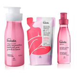 Kit 3 Productos De Frambuesa Y Pimienta Rosa  Natura Tododia