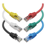 Cable Ethernet Cat6 (6 Pines) Lan, Utp (1,8 M) Cat 6 Rj45, R