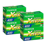 4 Filmes Superia X-tra Iso 400 35mm (36 Poses Cada)