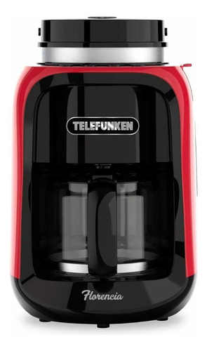 Cafetera Electrica Con Molinillo Telefunken Florencia 600ml