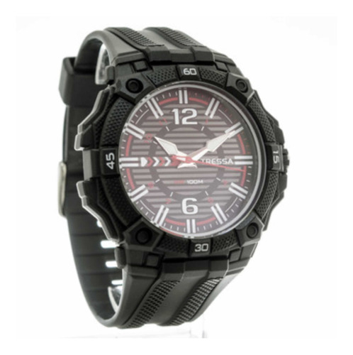 Reloj Tressa Matt Silicona Analogo Wr 100 Mts - Taggershop