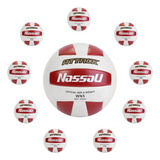 Nassau Soft Touch Voley Nº 5 Profesional Pack X 10 Pelotas 