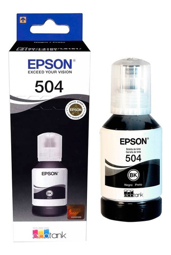 Tinta Epson T504 Bk