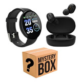 Smartwatch D18 + Auriculares A6s + Mistery Box Super Combo!