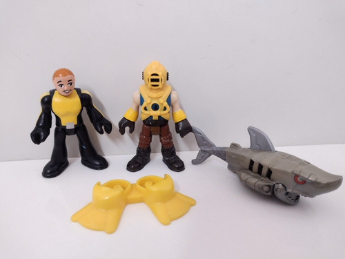 Boneco Imaginext Fisher Price -lote - Usado 