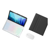 Funda+teclado Arcoíris+ratón Para Xiaomi Mi Pad 5 11  2021 Ñ