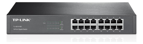 Tp-link, Switch De Escritorio 16 Puertos Gigabit, Tl-sg1016d