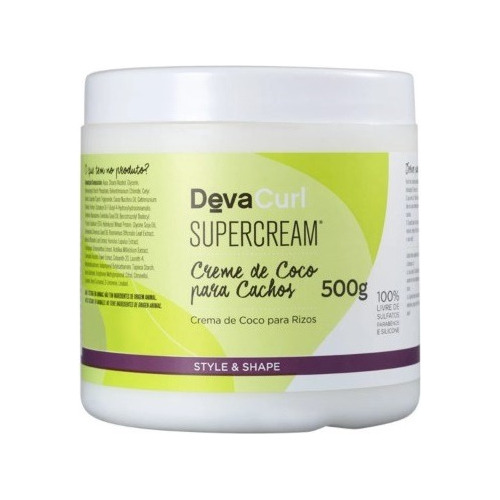 Deva Curl Supercream Creme Modelador 500g