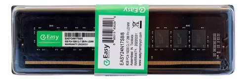 Memória Ram Easy Memory 8gb 2400mhz Pc/desktop