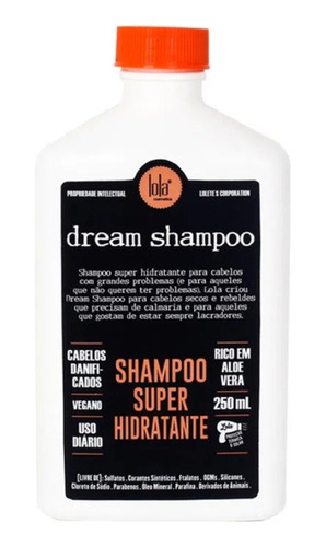 Shampoo Para Cabellos Resecos Dream Cream Lola Cosmetics