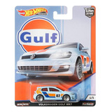 Hot Wheels Premium Gulf Volkswagen Golf Mk7