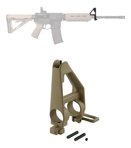 Mira Colt M4 M16 Ar15 Rifle Cañon Militar Gotcha Airsoft