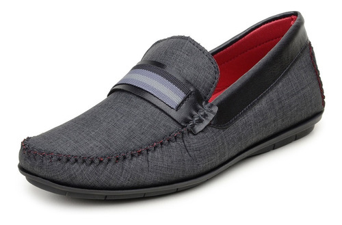  Sapato Casual Mocassim Dock Sider Nobuck Masculino