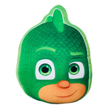 Almohadon Piñata Pj Masks Gecko Color Verde Claro
