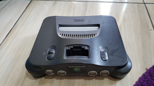 Nintendo 64 Só O Console Sem Nada E Sem Memoria E Ele Liga Com Tela Preta. G1