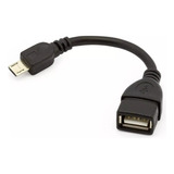 Adaptador Otg Micro Usb V8 A Usb Normal Hembra 