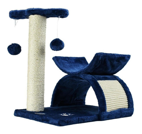 Mueble Gimnasio Para Gato Rodas Con Rascador 45cm Fancy Pets