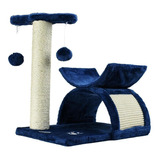 Mueble Gimnasio Para Gato Rodas Con Rascador 45cm Fancy Pets