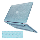 Funda Celeste Macbook Pro De 13  Con Cubierta Para Teclado