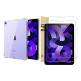Carcasa Transparente Para iPad Air 4-5 10.9 + Pack Láminas