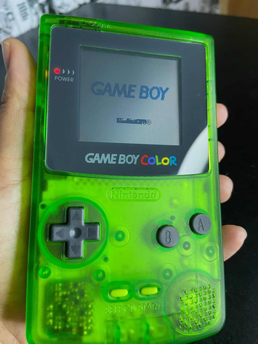 Game Boy Color Verde Translucido