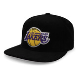 Gorra Mitchell & Ness Nba Lakers Negro Bcewhit Unitalla