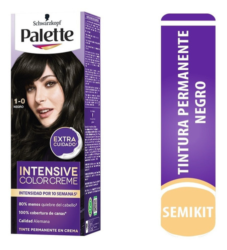 Tinte Cabello Palette Color Creme Perma - mL a $258