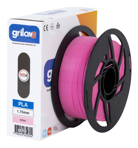 Filamento Grilon3 1kg Pla 1.75mm Impr. 3d Factura A B